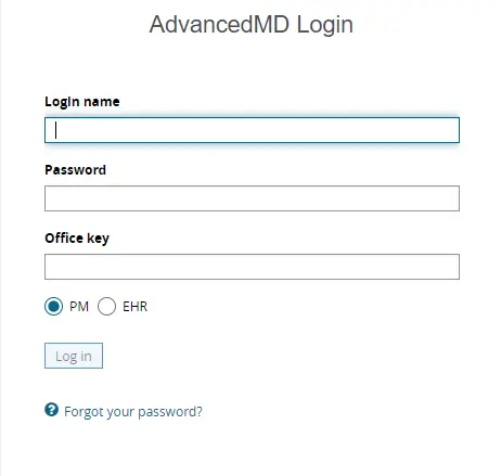 advancedmd login