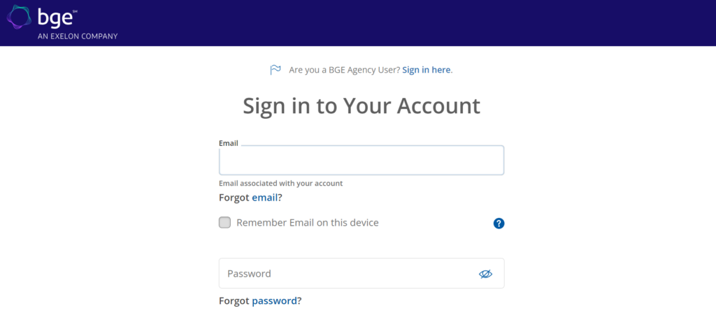 BGE Login